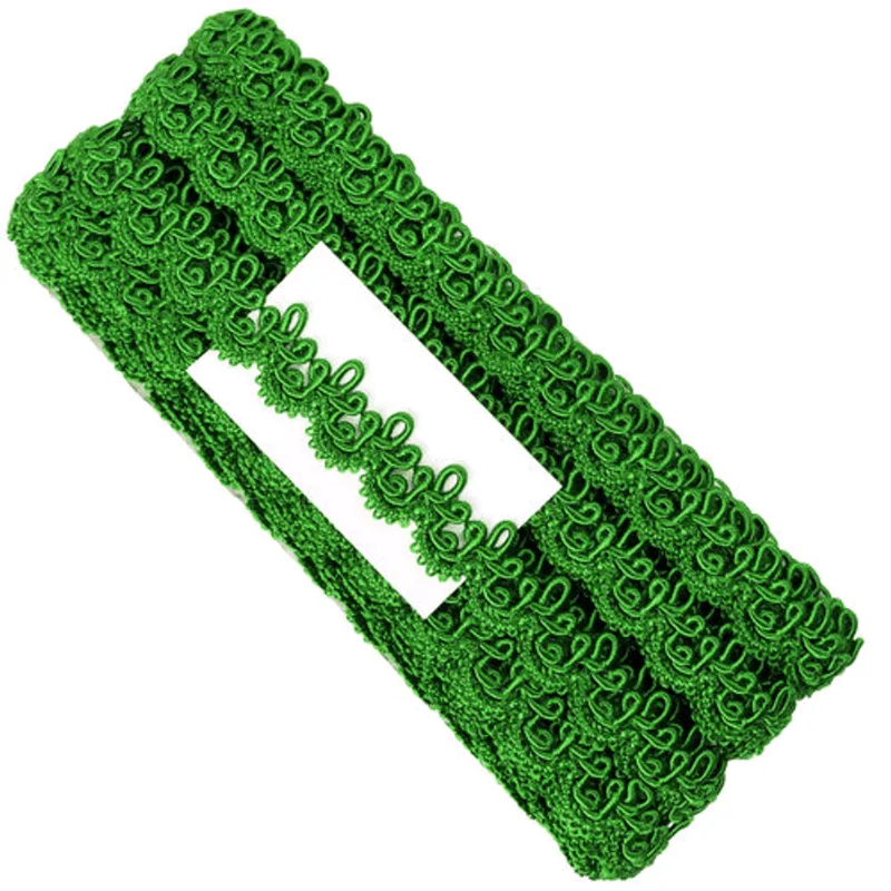PASSAMANARIAS 7800 60% VISC 35% ALG 5%POL- 17MM C/10M VERDE ESMERALDA 017