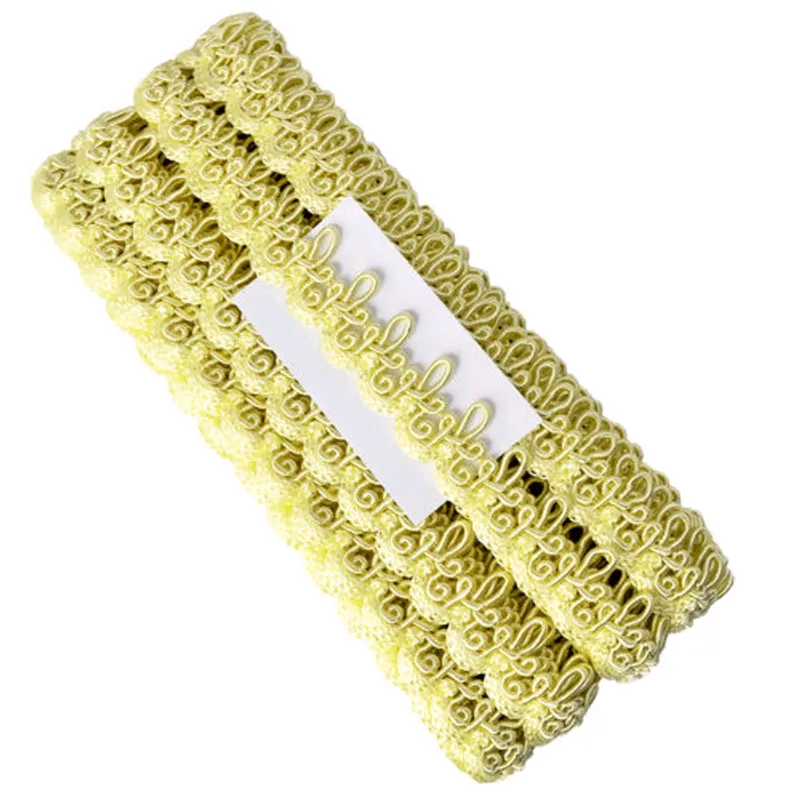 PASSAMANARIAS 7800 60% VISC 35% ALG 5%POL- 17MM C/10M AMARELO BEBE 019