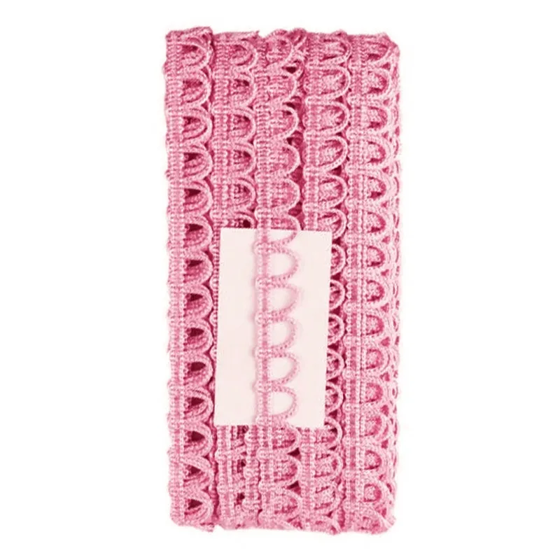 PONTO CURVA 7010/P 100% VISC- 13MM C/10M ROSA ESCURO 033