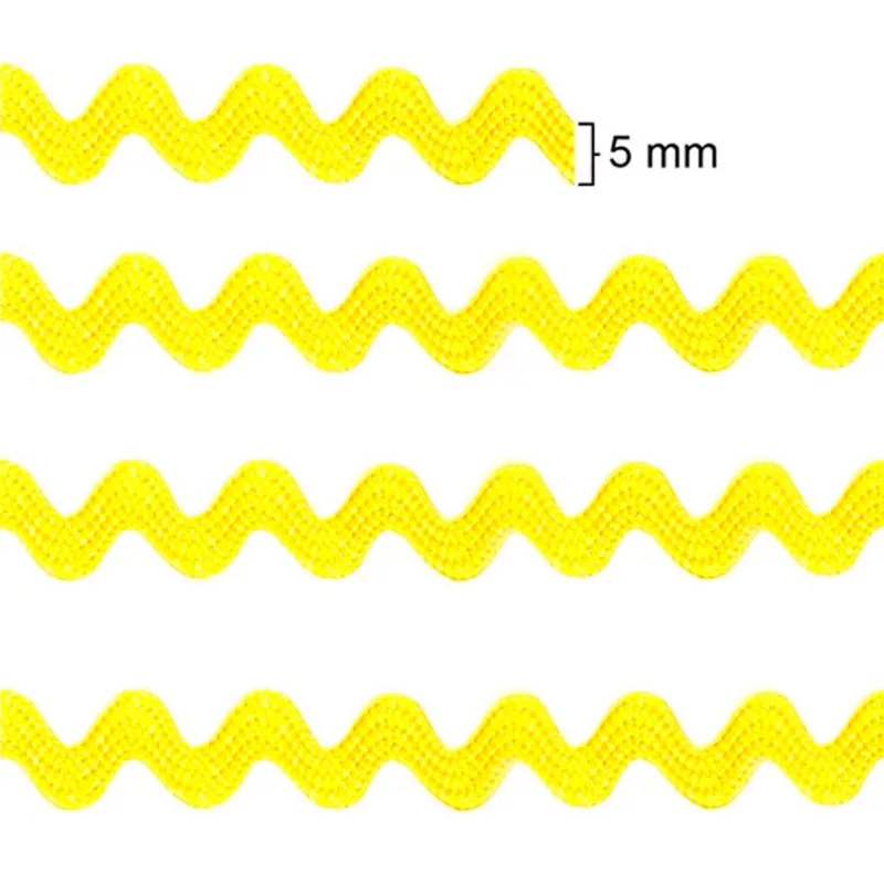 SIANINHA 222/01/R 100% VISCOSE - 5MM ROLO C/50M AMARELO CANARIO 157