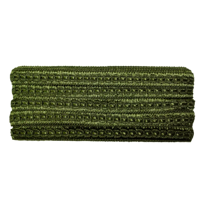 PASSAMANARIAS 7040 100% VISCOSE- 13MM C/10M VERDE MILITAR 032