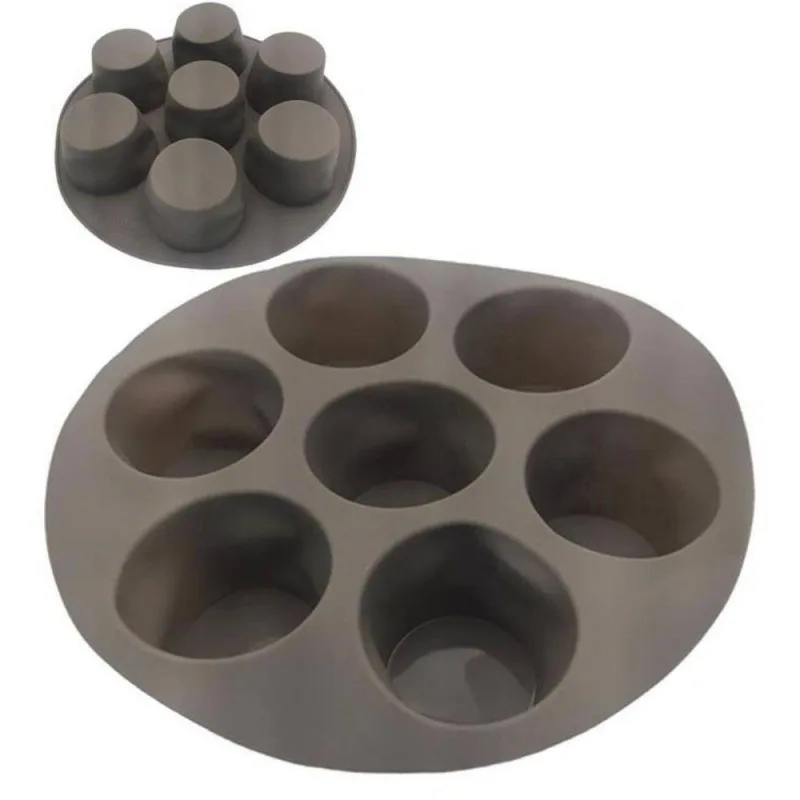 Forma De Cupcake Para Air Fryer Com 7 Cavidades Para Assar Doces Top Rio Comercial - Não Informado - Utilidades Domesticas