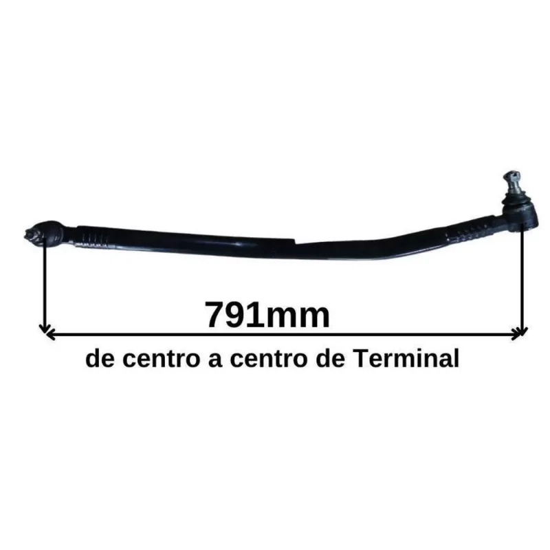 Barra Direção Lateral Volks Delivery 791mm 2p0415701 Nakata