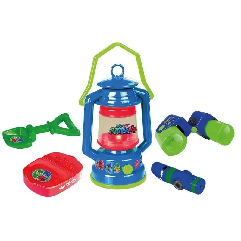 Pj Masks Kit Camping Com Lampião e Binoculo - Candide