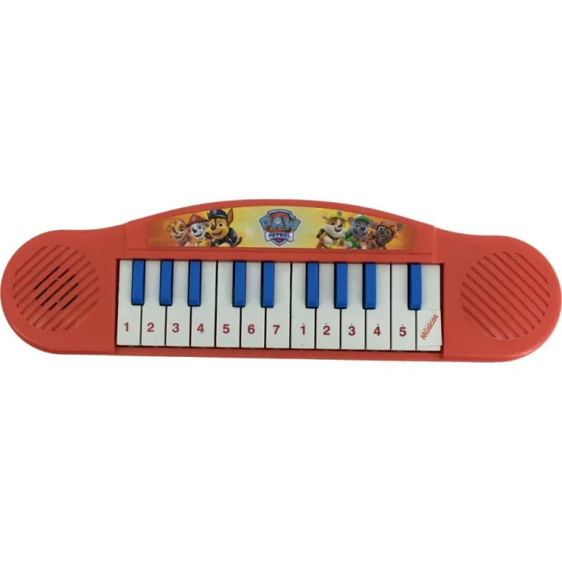 Instrumento Musical Patrulha Canina Piano Melodia - Candide