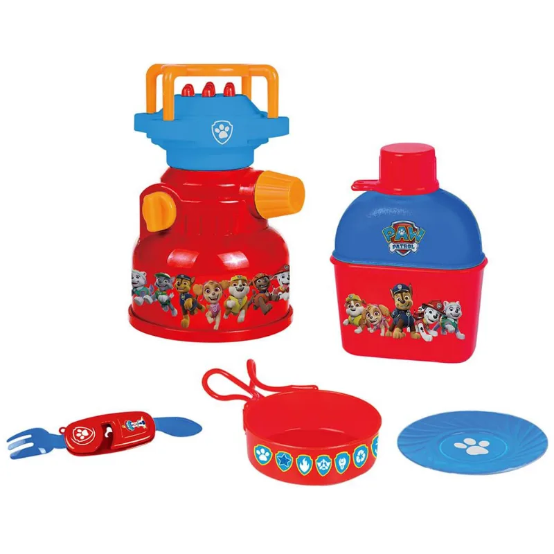 Kit Acampamento Patrulha Canina Fogareiro e Cantil 1938 Candide 28244