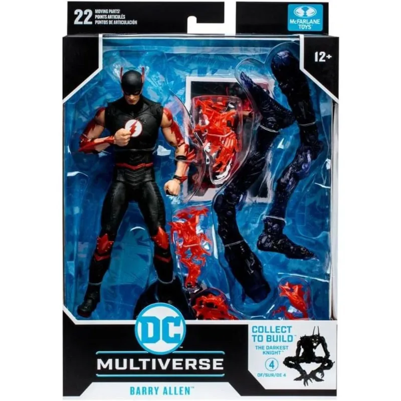 Barry Allen Flash Speed Metal Mcfarlane Candide 2214