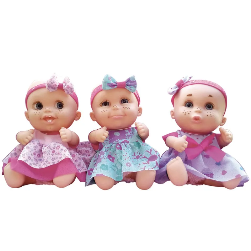 Bonecas Bebê - Babies Expressões Trigêmeas - Candide