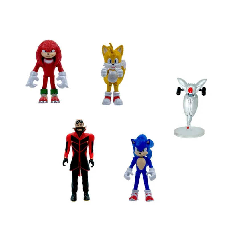 Conjunto de Mini Figuras - Sonic 2 - The Hedgehog - Candide