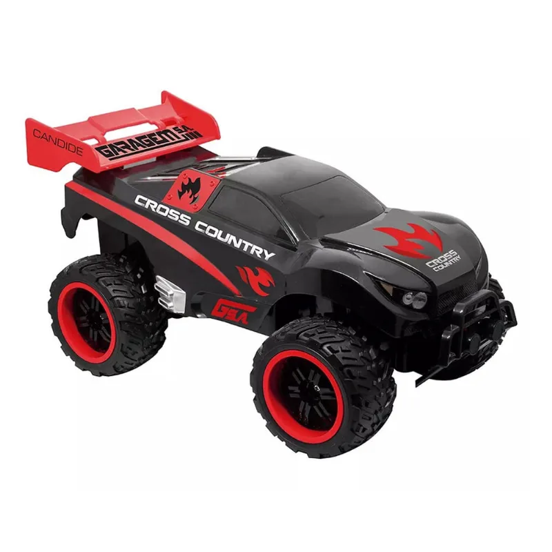 Carro Controle Remoto 7 Funções Cross Country Vermelho - Candide