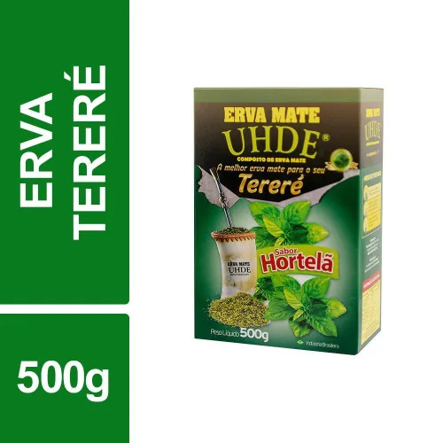 Erva Mate Hortela 500g Uhde - UHDE