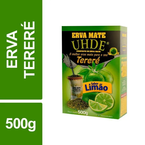 Erva Mate Terere Limao 500g Uhde - UHDE