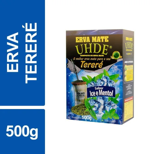 Erva Mate Ice Mentol 500g Uhde - UHDE