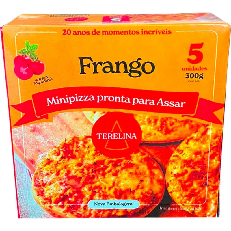 Mini Pizza Terelina Frango 300g