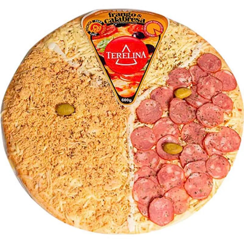 Pizza Terelina Calabresa e frango un