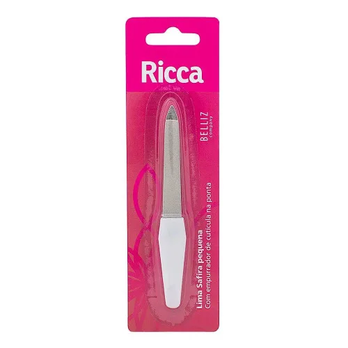 Lixa Safira Média Ricca - RICCA - Perfumaria