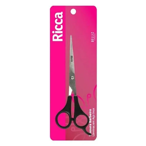 Tesoura Ricca Cabelo Nº5 Ref: 741 - RICCA - Bazar