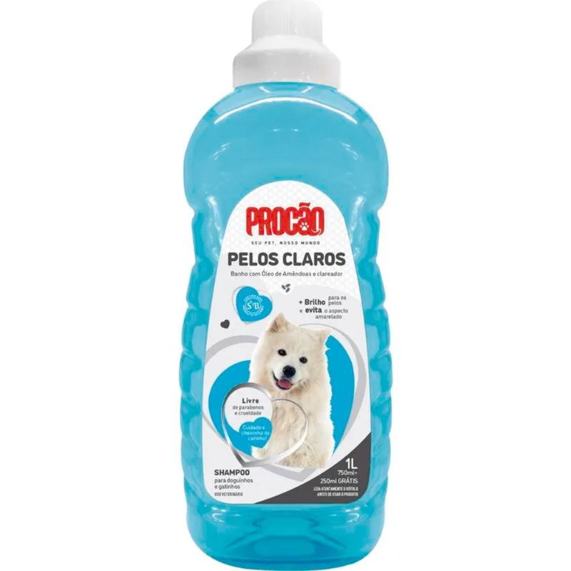 Shampoo Procão Pelos Claros 1L
