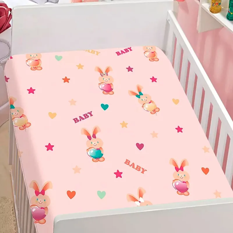 Cobertor para Bebê Flannel Kyor 90x110cm Coelhinha - Jolitex