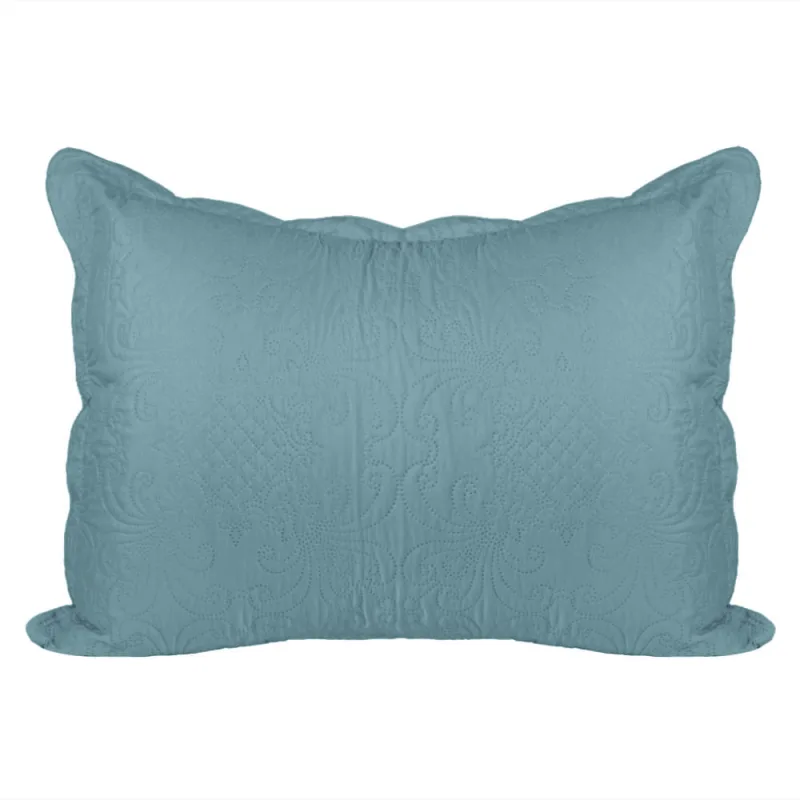 Porta Travesseiro Milão 50x70cm Corttex Turquesa - Corttex - Cama, Mesa E Banho