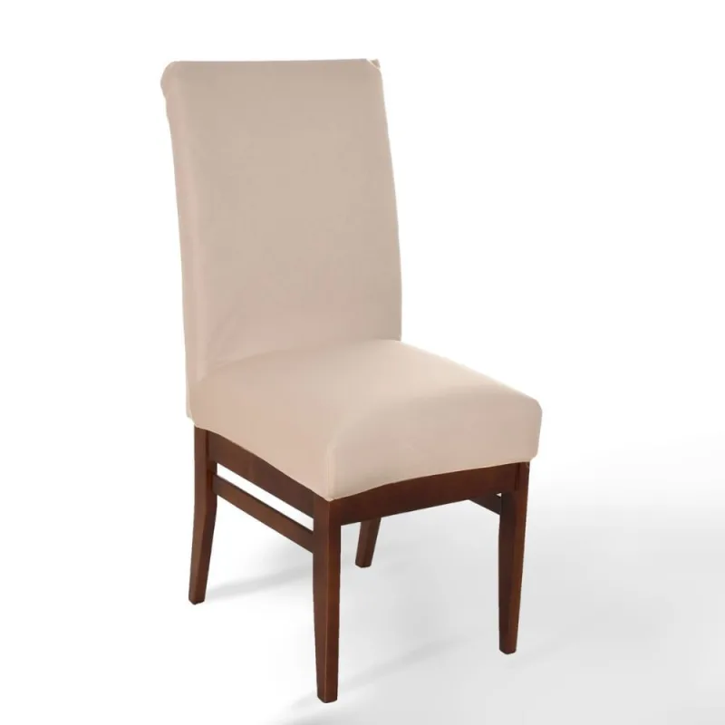 Capa de Cadeira Malha Gel Hiper Têxtil Cáqui - HIPER TEXTIL - Cama, Mesa E Banho