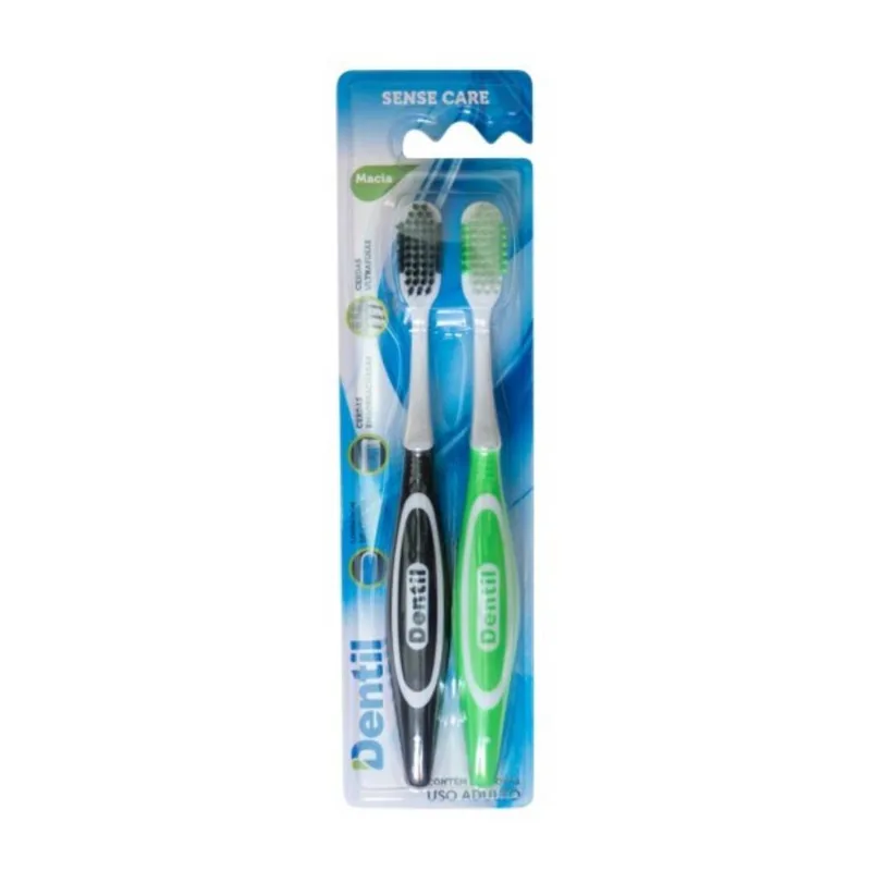 Escova Dentil Sense Care Macia 2 Unidades