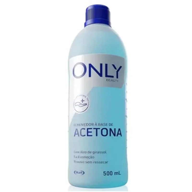 Removedor de Esmalte à Base de Acetona Only 500ml