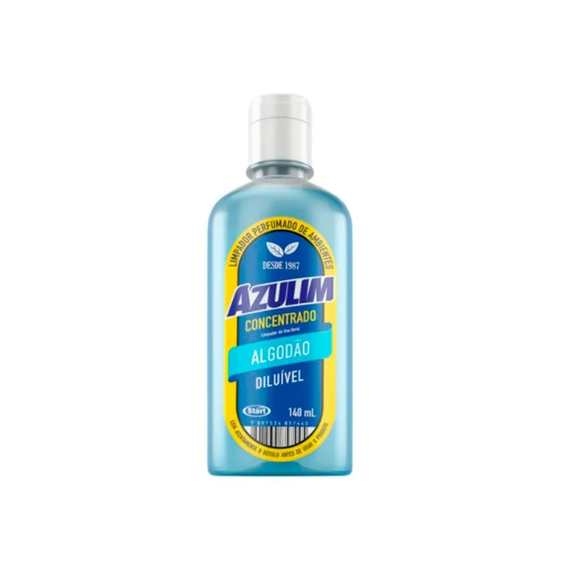 Essência Desinfetante Concentrado Algodão 140ml Azulim