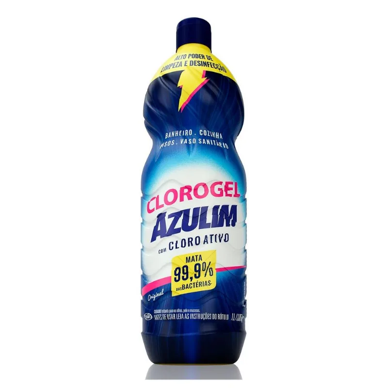 Cloro em Gel Azulim 1 Litro