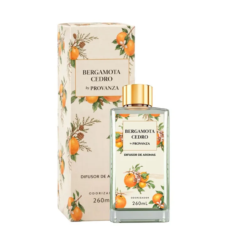 Provanza Difusor de Aromas Cedro e Bergamota 260ml