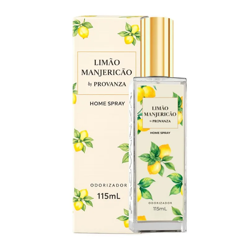 Provanza Spray para Ambiente Limão e Manjericão 115ml