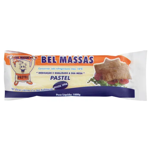 Massa Para Pastel Bel Massas Pacote 1kg - BEL MASSAS - Mercearia