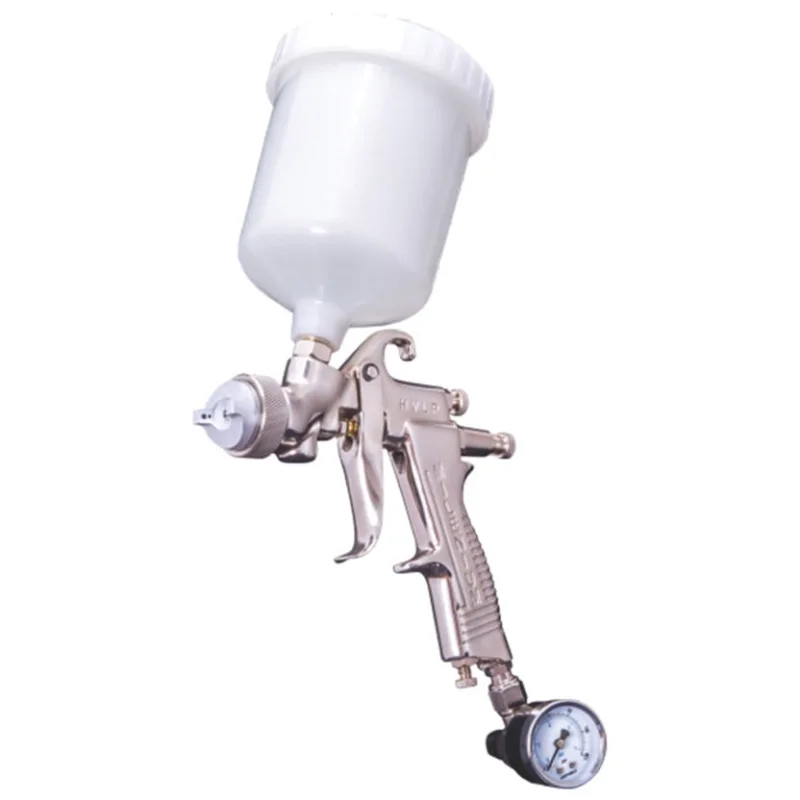 Aplicador de Pintura Arprex Hvlp Milenium 1.7 Mm Com Regulador Caneca Nylon 600 Ml Com Coador - Arprex - Casa E Construção