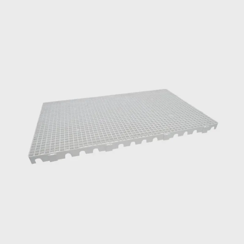 Pallet Estrado Plástico 100x60cm Deck Piso Branco