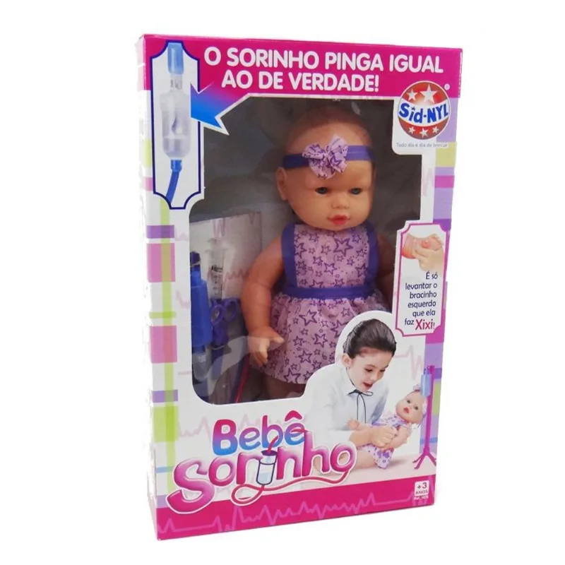 Boneca Bebê Sorinho - Sid-Nyl