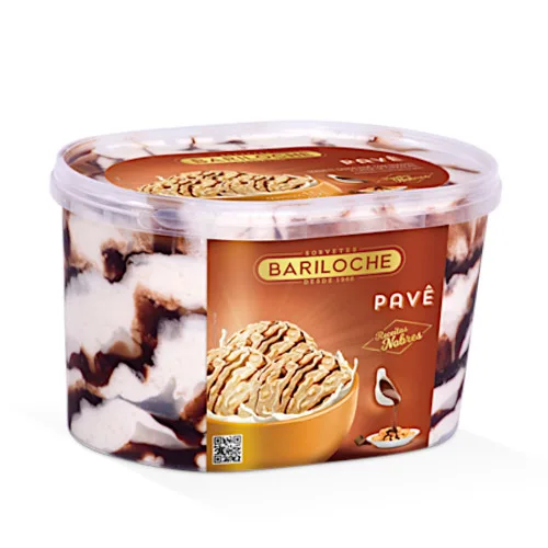 Sorvete Bariloche 1,5kg Pave - BARILOCHE - Congelados