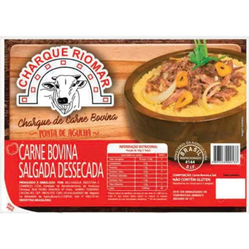 Charque Riomar Ponta de Agulha 1kg