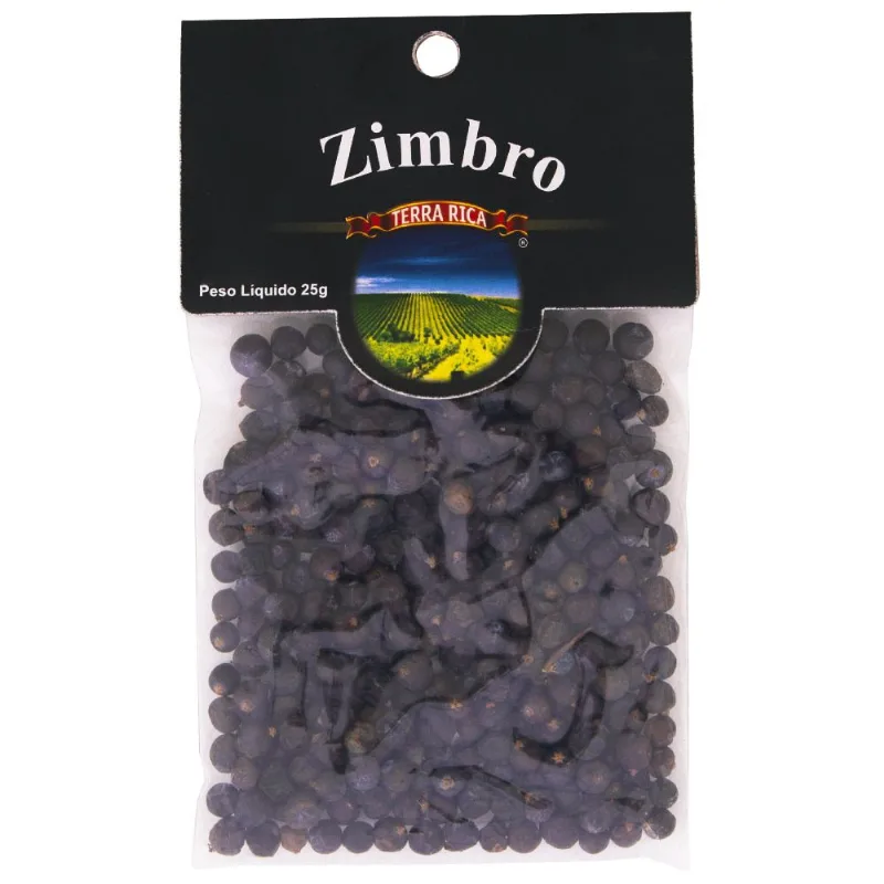 Zimbro Bagas Terra Rica 25g