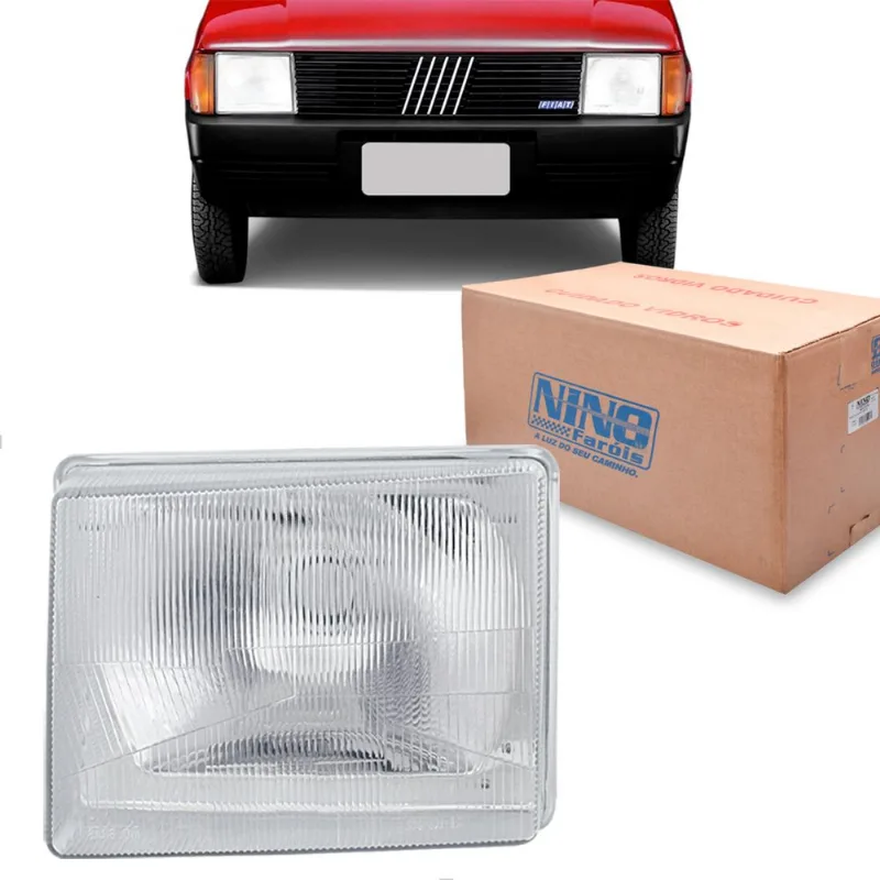 Farol Uno Fiorino Prêmio 1984 1985 1986 1987 1988 1989 1990 Vidro Nino Esquerdo