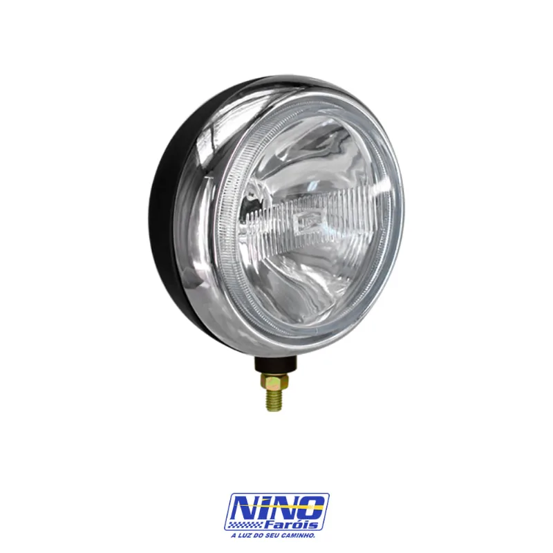 Farol Milha Super Oscar Redondo Branco Universal Nino
