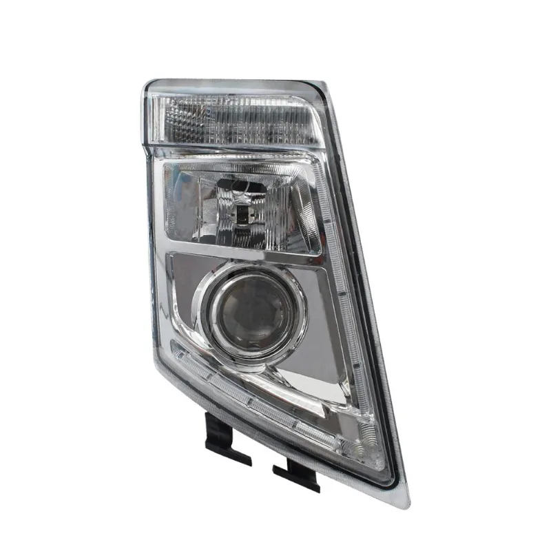 Farol para Volvo FH440 FH460 FH500 FM370 2009 até 2015 com LED DRL Nino Direito