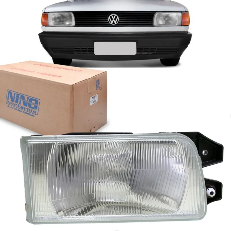 Farol Gol Parati Saveiro Voyage G1 1991 até 1995 Vidro Nino Direito