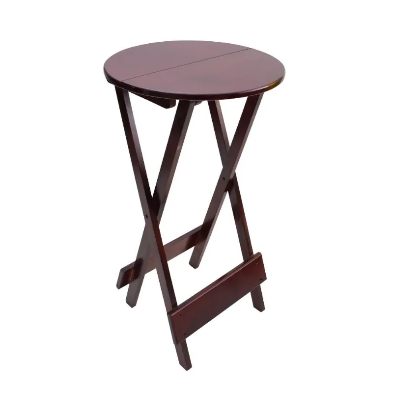 Mesa Dobrável Bistrô 55cm Imbuia Bh Fimap