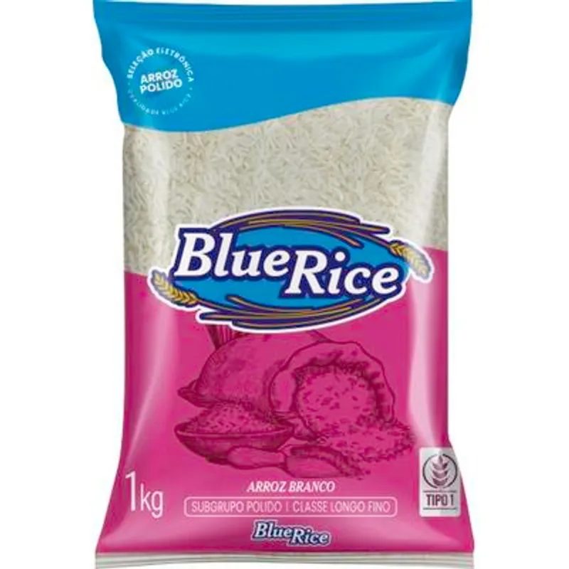 Arroz Blue Rice Agulhinha - Tipo 1 1kg
