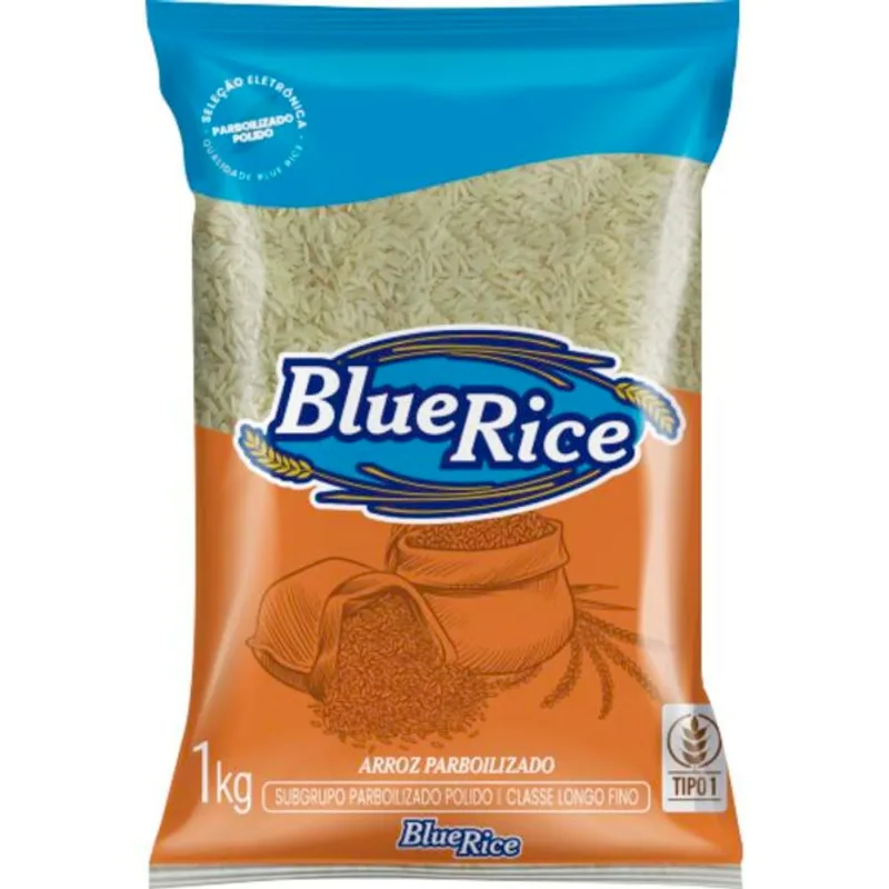Arroz Blue Rice Parboilizado - Tipo 1 1kg