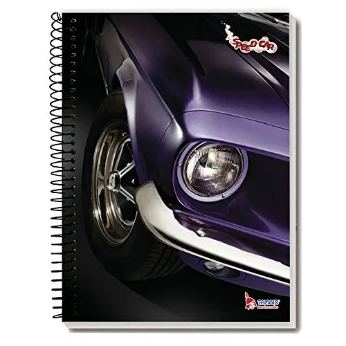 Caderno Tamoio Cd Trbal 10x1 200fl - TAMOIO