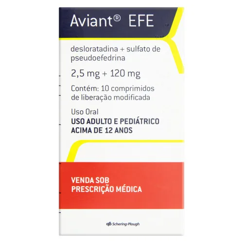 AVIANT EFE SUPERA CAIXA 10 COMPRIMIDOS