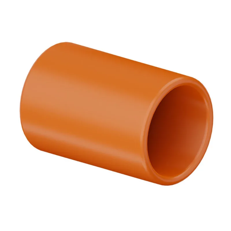 Luva de Pressão para Eletroduto TigreFlex Tigre 1" 32mm Laranja Laranja