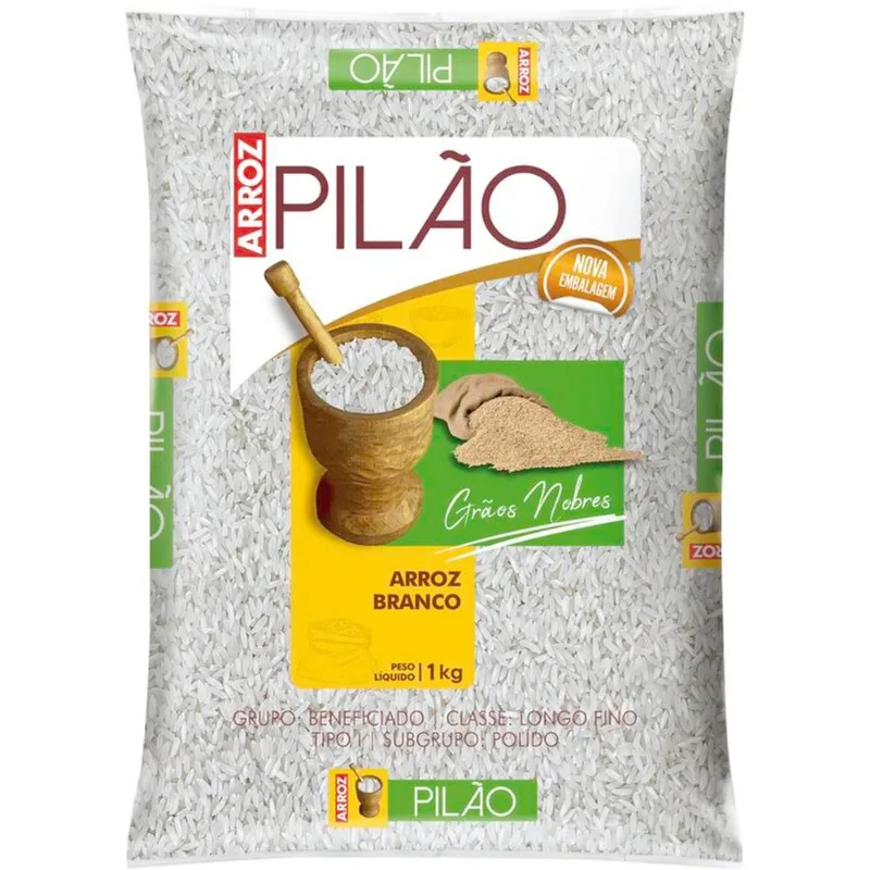 Arroz Pilão Agulhinha - Tipo 1 1kg