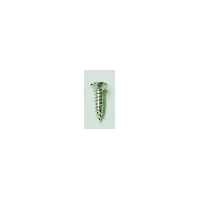 Parafuso Dolphin Niquelado 3 x 12mm para Escudo
